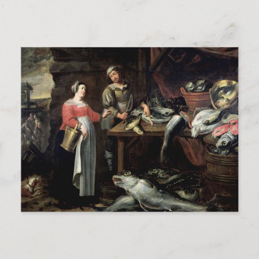 Carte Postale Le pêcheur (Devant)