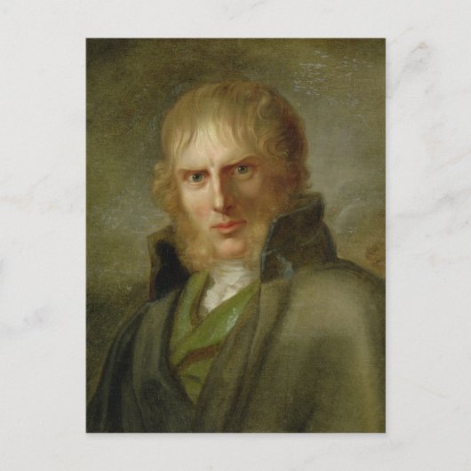 Carte Postale Le Peintre Caspar David Friedrich (Devant)
