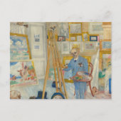 Carte Postale Le Peintre de squelettes | James Ensor (Devant)
