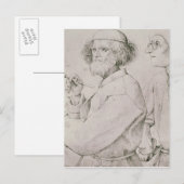 Carte Postale Le peintre et l'Art Lover (Devant / Derrière)