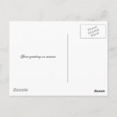 Carte Postale Le Peintre Et Son Carlin Autoportrait De Hogarth, (Dos)