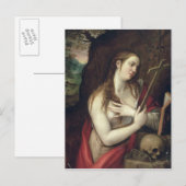 Carte Postale Le pénitent Magdalene, 1579 (Devant / Derrière)