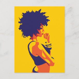 Carte Postale Le penseur