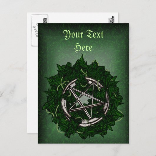Carte Postale Le Pentacle et l'Ivy (Devant / Derrière)