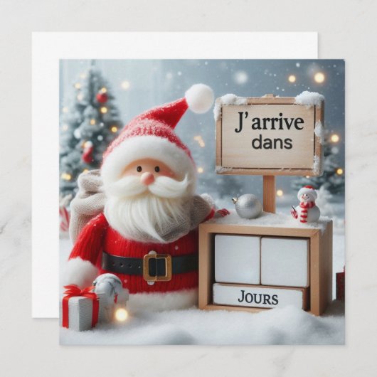 Carte Postale "Le Père arrive dans .." (Devant / Derrière)