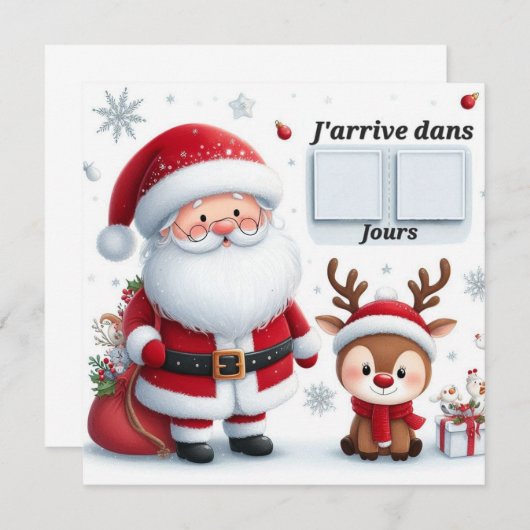 Carte Postale "Le Père arrive dans .." (Devant / Derrière)