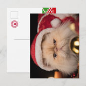 Carte Postale Le Père Noël Grumpy Cat (Devant / Derrière)