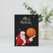 Carte Postale Le Père Noël joue avec Noël (Debout devant)