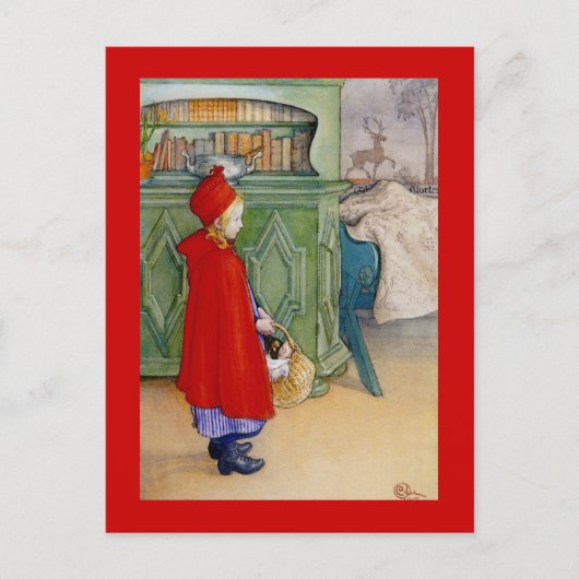 Carte Postale Le Petit Chaperon Rouge 1913 (Devant)