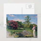 Carte Postale Le Petit Gardener, Frederick Bazille (Devant / Derrière)