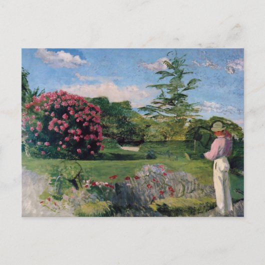 Carte Postale Le Petit Gardener, Frederick Bazille (Devant)