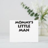 Carte Postale Le petit homme de maman (Debout devant)