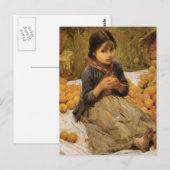 Carte Postale Le Petit Rassembleur Orange (Devant / Derrière)