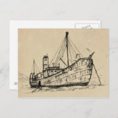 Carte Postale le Petrel (Devant / Derrière)