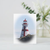 Carte Postale Le phare d'East Quoddy (Debout devant)