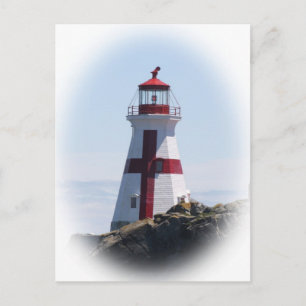 Carte Postale Le phare d'East Quoddy