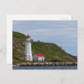 Carte Postale Le Phare d'Halifax (Devant / Derrière)