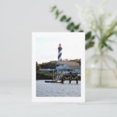 Carte Postale Le phare, St Augustine (Debout devant)
