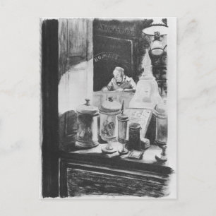 Carte Postale Le pharmacien Homais