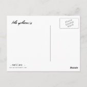 Carte Postale le phénix (Dos)