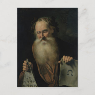 Carte Postale Le philosophe, 1686