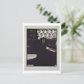 Carte Postale Le piano, 1914 (gravure sur bois) (Debout devant)