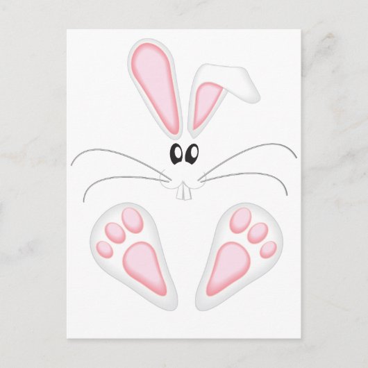 Carte Postale Le pied du lapin (Devant)