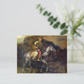 Carte Postale Le pilote polonais par Rembrandt Harmenszoon van R (Debout devant)