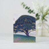 Carte Postale Le pin Bonaventure par Paul Signac (Debout devant)