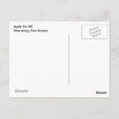 Carte Postale Le Pine Barrens (Dos)