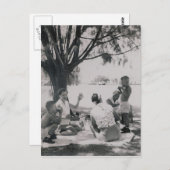 CARTE POSTALE LE PIQUE-NIQUE #25 (Devant / Derrière)