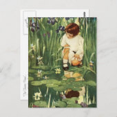 Carte Postale Le pique-nique des fées (Devant / Derrière)