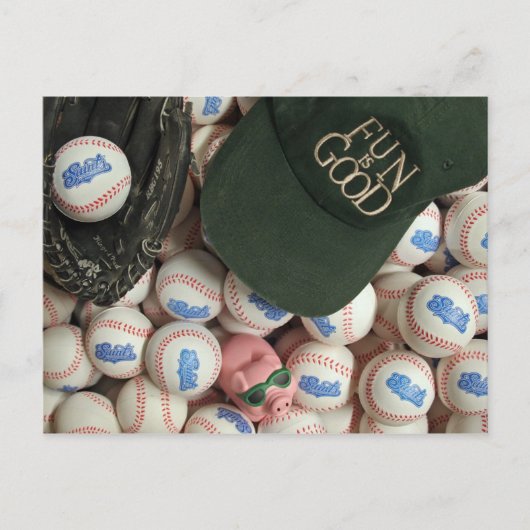 Carte Postale Le plaisir est bon (Devant)