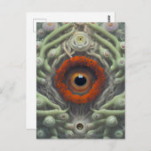 Carte Postale Le Plante Eyeball (Devant / Derrière)