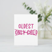 Carte Postale Le plus âgé avec un seul enfant traversé (Debout devant)