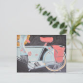 CARTE POSTALE LE PLUS BEAU VÉLO DE PARIS (Debout devant)