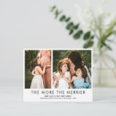 Carte Postale Le Plus C'est Le Mieux | Photo de Grossesse Nouvea (Debout devant)