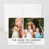 Carte Postale Le Plus C'est Le Mieux | Photo de Grossesse Nouvea (Devant / Derrière)