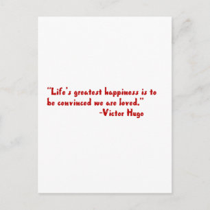 Carte Postale Le plus grand bonheur de la vie