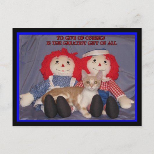 Carte Postale Le Plus Grand Cadeau De Tous (Devant)