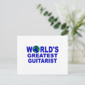 Carte Postale Le plus grand guitariste du monde (Debout devant)
