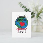 Carte Postale Le plus grand non-coeur du monde (Debout devant)