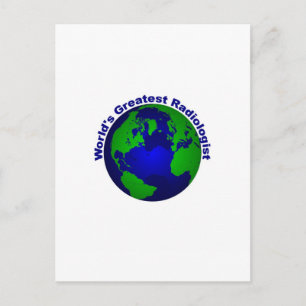 Carte Postale Le plus grand radiologue du monde