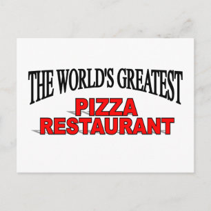 Carte Postale Le plus grand restaurant de pizza du monde