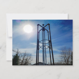 Carte Postale Le plus grand Windchime du monde, Casey, Illinois