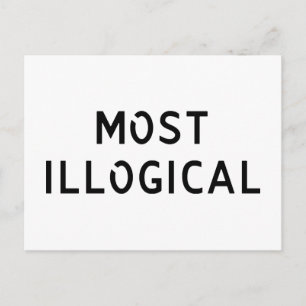 Carte Postale Le plus illogique