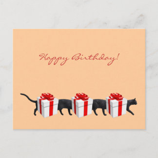 Carte Postale Le plus long chat du monde