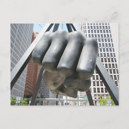 Carte Postale Le poing (Devant)