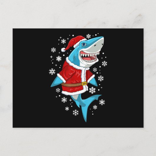 Carte Postale Le poison de Shark Christma (Devant)