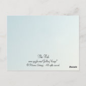 Carte Postale Le poisson (Dos)